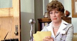 Principal McGee Grease (1978) played by Eve Arden (1908 - 1990) Meme Template