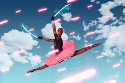 Deadpool Ballet Meme Template