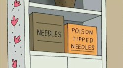 Family Guy Poison Tipped Needles Meme Template
