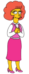 Maude Flanders Transparent Background Full Body Meme Template