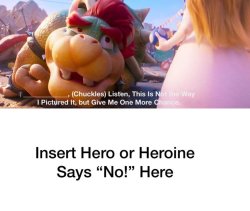 who gives bowser a chance yes or no Meme Template
