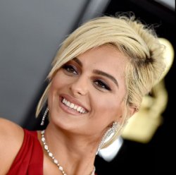 bebe Rexha grin meme Meme Template