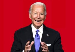 Joe Biden Red Fool Meme Template