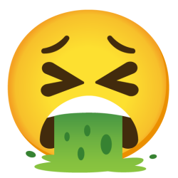 Face Vomiting Meme Template