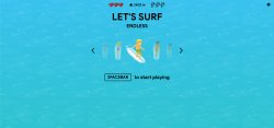 LET'S SURF Meme Template