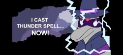 I cast thunderspell NOW! Meme Template