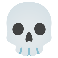 Skull Emoji Meme Template