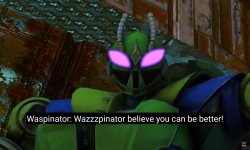 Waspinator belive you can be better Meme Template