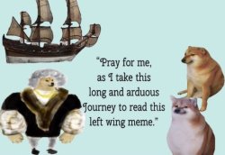 Left wing meme cheems Meme Template