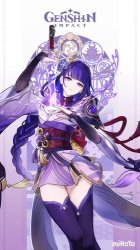 raiden shogun Meme Template