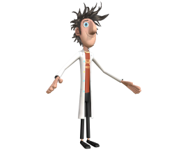 flint lockwood A-pose Meme Template