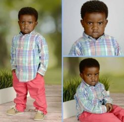 Grumpy Black Child Meme Template