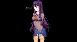 Yuri's Sleeping Feet Meme Template