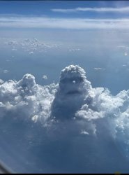 Confused cloud Meme Template