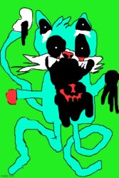 cyan cat phase 2 Meme Template