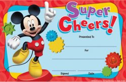Mickey Mouse Super Cheers Meme Template