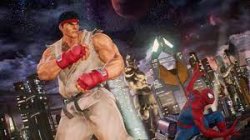 Ryu and Spiderman Meme Template