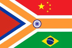 BRICS Flag Meme Template