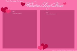 TTC Valentines Day Meme Blank Meme Template