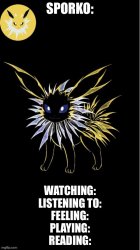 Sporko announcement temp Meme Template