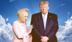 Donald Trump Spiritual Advisor Paula White Prosperity Christian Meme Template