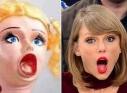 Taylor Swift Mouth Open Meme Template