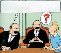Tintin et dupontd Meme Template