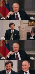 Putin Tells A Joke Meme Template