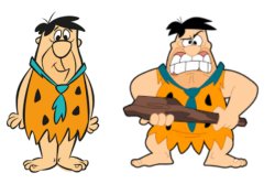 Fred Flintstone Meme Template