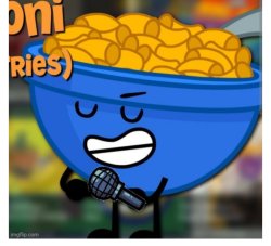 Cheddaroni With Microphone She Is Gorgeous Meme Template