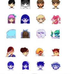 Omori characters Meme Template