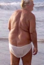 trump beah undies Meme Template