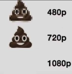 poop clearer resolution Meme Template