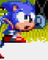 sonic peeping Meme Template