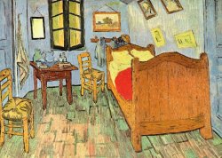 van Gogh's Bedroom Meme Template
