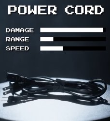 Power cord Meme Template