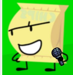 Chips With a Microphone Meme Template