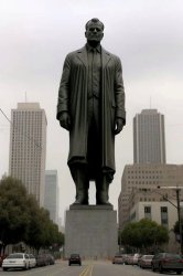 Big Man Statue Meme Template