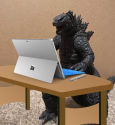 Found some stuff (Godzill) Meme Template