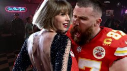 Travis Kelce screaming at Taylor Swift Meme Template