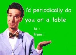 Bill Nye Valentine's Day Card Meme Template