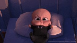 boss baby screaming Meme Template