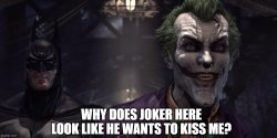 Arkham joker meme reupload Meme Template