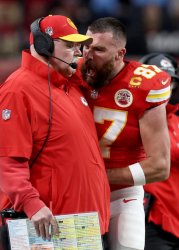 Kelce yells at Reid Meme Template