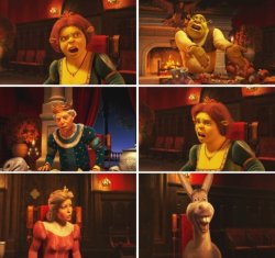Shrek 2 dinner scene Meme Template