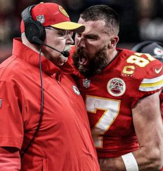 Yelling Kelce Meme Template