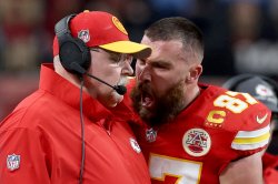Crying Kelce Meme Template