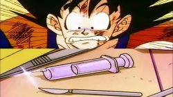 Goku Needles Meme Template
