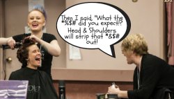 Hair Stylists Gossip Meme Template