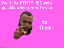 Mohammed Hijab valentine's day card Meme Template